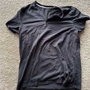 Kenneth Cole Black Polo Shirt Classic Design
